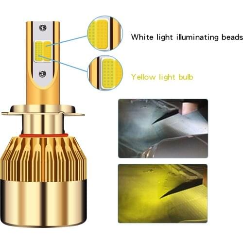 H7 Led H4 H11 H8 HB4 H1 H3 9005 HB3 Auto Car LED Headlight Bulbs Motorcycle 8000LM For Car Accessories 6500K 4300K 8000K fog H