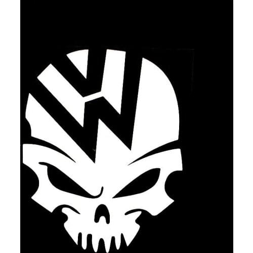 Personality Car Sticker Insignia Auto Decal Suitable Fuel Tank Stickers Vinyl for Volkswagen Golf Polo Accessory,11cm*9cm