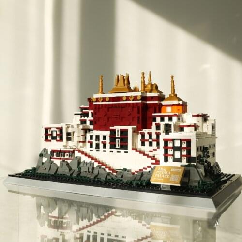 Potala Palace Bricks City Great building Serise Building Blocks Toys for Children Chinese Culture Style Gifts Model 1464Pcs