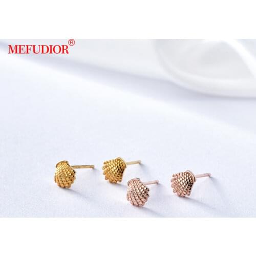 MEFUDIOR Women's Gold Earrings