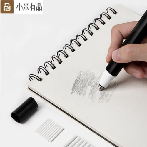 Fizz Pencil Drawing Mechanical Electric Eraser Cute Kneaded Erasers For School Office Supplies Rubber Pencil Eraser Refill