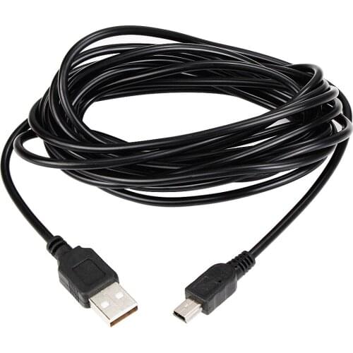 AZGIANT 3.5m Mini USB Cable to USB Fast Data Charger Cable for MP3 MP4 Player Car DVR GPS Digital Camera HDD
