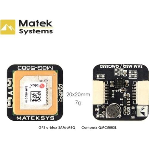 Original Matek Systems M8Q-5883 Ublox SAM-M8Q GPS & QMC5883L With Compass Module For FPV Racing Drone Long Range