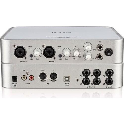 Original New iCON cube 6nano external usb sound card Professional for recording 6-In/6-Out song music producer