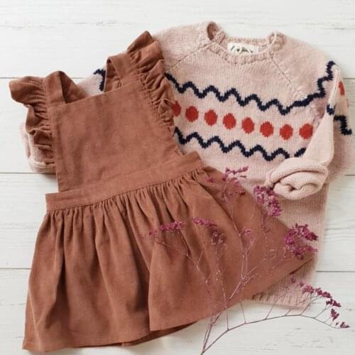 Girl Dress Childrens Clothing Dresses 2020 Baby Girls Dresses Summer Corduroy Bow Vestido Backless Dress Infant Girl Clothes
