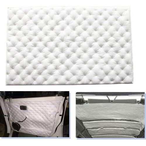 80x20cm Cotton Sound Deadener Insulation Mat Noise Heat Shield Insulation Automotive Deadening Foam