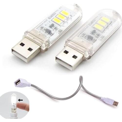 Usb Led Light Night Lights book reading lighting Touch switch adjustable Baby Lamp Kid Bedroom for home PC notebook powerbank s1