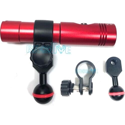 Nite Scuba Diving 24mm Ys Clip For D11v M1200 Small Led Torch Clamp Flashlight Light Arm Connector Lamp Arm Ring accessories