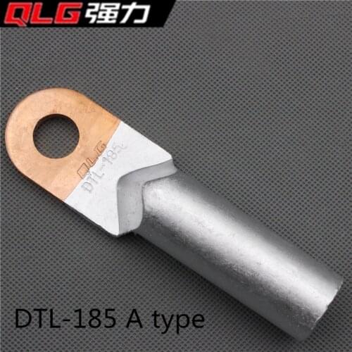 1piece DTL-185 185mm2 Wiring Terminal Copper Aluminum Tone for 17mm Dia Bolt Electric power fittings National Standard/A type