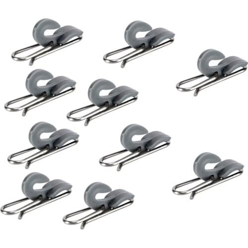 10pcs Premium Stainless Steel Hook Fitting Accessories for Women Men