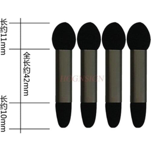 4 Pcs Genuine Double Head Sponge Stick Eye Shadow Brush Latex Makeup Brush Eye Makeup Beginner Sale