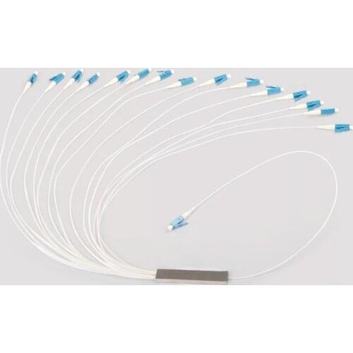 5PCS/Lot 1x16 SM LC/ UPC PLC Fiber Splitter pigtail optic splitter