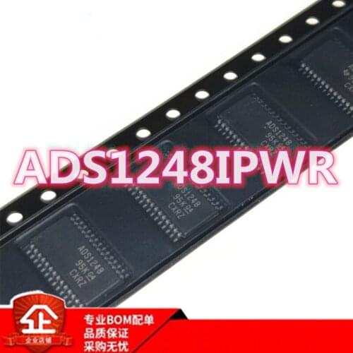 Good quality ADS1248IPWR ADS1248IPW ADS1248 analog-to-digital converter TSSOP-28 new original Free shipping