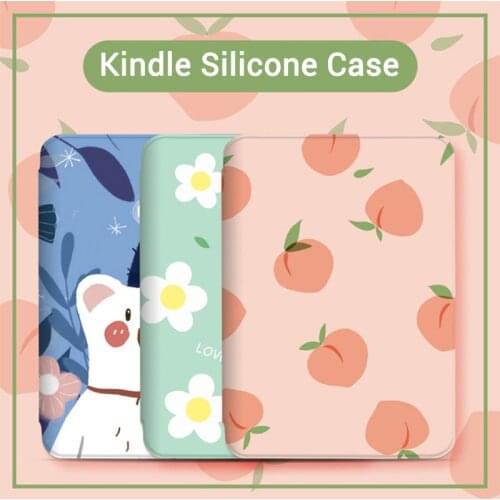 Soft silicone Case for Amazon Kindle Paperwhite 4 2018 (10 generation) 6 inch E-book ereader Cover Funda, Coque, Capa Shell