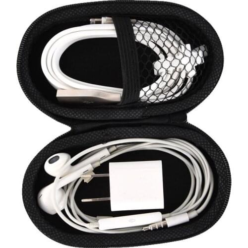 Square Headphone Carry Storage Bags Case EVA Waterproof Portable Pouch Bluetooth Earphones Headset Bag Headphone Storage Box