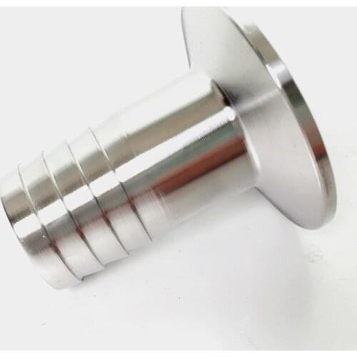 63mm Hose Barb x 2.5" Tri Clamp SUS 304 Stainless Steel Sanitary Tri-Clamp Hosetail Coupler Fitting Home Brew
