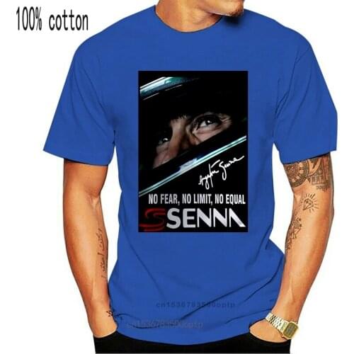 Men T shirt Fashion Popular Ayrton Senna World funny t-shirt novelty tshirt women