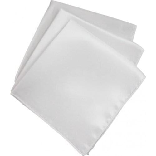 Pack of 20 Satin Cloth Napkin Pocket Handkerchief 12 X 12 Square Wedding Party Dinner Tableware Decorative