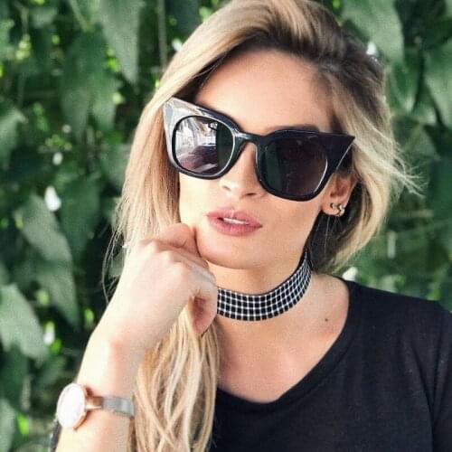 2020 New Fashion Men Women Gradient lens sunglasses occident brand Classic Cat eyes Parent-child sun glasses oculos Gafas UV400