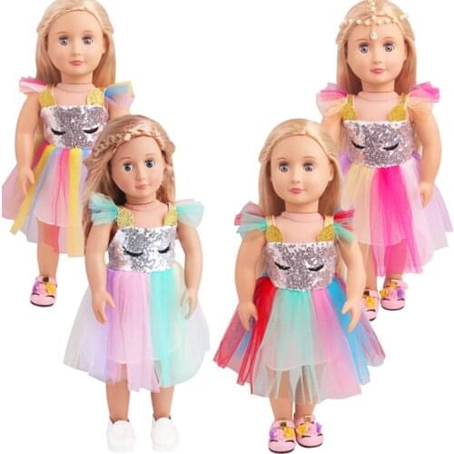 New 7colour veil Fit for American Girl Doll Clothes 18-inch Doll , Christmas Girl Gift(only sell clothes)