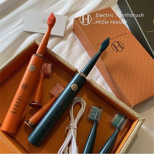 OEIN Fast Charging Sonic Electric Toothbrush With 2 Replacement Brush Heads Adult Ultrasonic Automatic Tooth Brush 2021 New