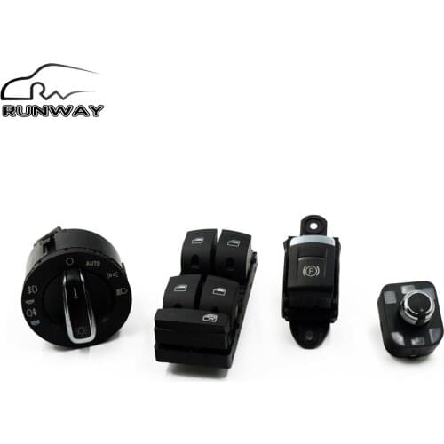Window Headlight Parking Mirror Switch For AUDI A6 S6 C6 RS6 A6 Allroad Quattro 4F0 959 851 4F1 941 431E 4F0959565 4F1 927 225C