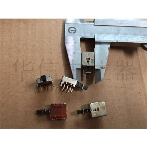 Original new 100% 2X3mm self-locking switch 6pin long black handle 10MM