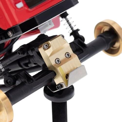 Durable Diff Cover Counterweight Cover with Guard Plate for Axial SCX24 AXI00002