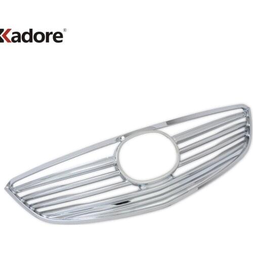 For Mazda 6 M6 Atenza 2013 2014 2015 ABS Chrome Front Center Grille Grill Assembly Racing Grills Protector Car Covers Trim