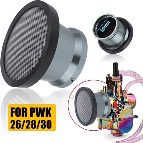 Motorcycle Carburetor Air Filter Cup for Keihin OKO KOSO PWK 21MM 24MM 26MM 28MM 30MM Motocross Scooter Air Pods Cleaner