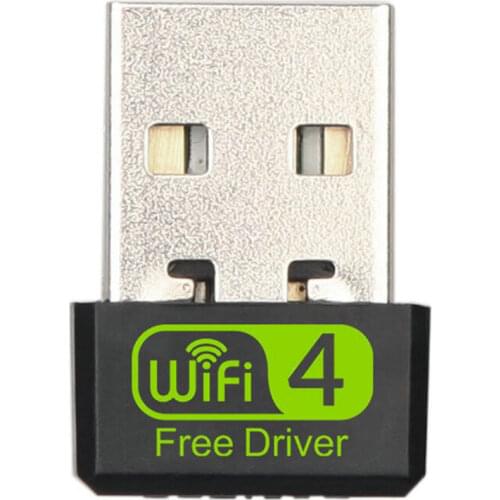 WIFI 4 Free Driver 150Mbps USB Wireless Adapter Wi-Fi Receiver Dongle Network Card adaptador Realtek RTL8188GU