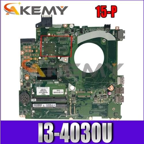 Y11A For HP Pavillion 15-P I3-4030U Laptop motherboard SR1EN DAY11AMB6E0 DDR3 Notebook Mainboard