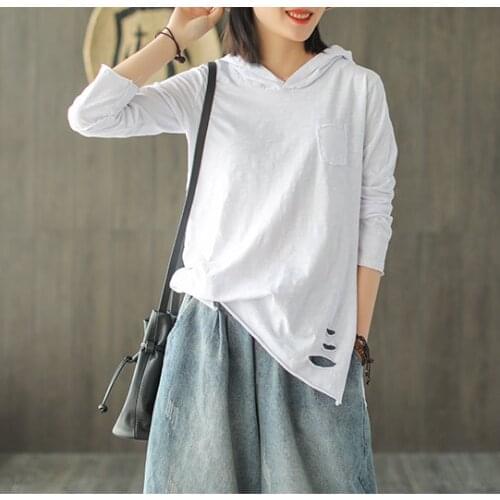 Женские рубашки с капюшоном YoYiKamomo China At AliExpress