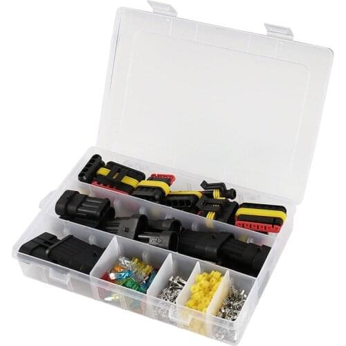 240pcs Car Mini Blade Fuses Waterproof Electrical Wire Connector Terminals Kit Dustproof For Motorcycle Scooter Automotive Truck