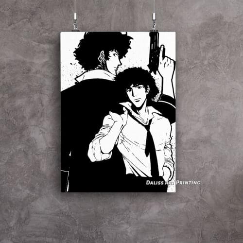 Canvas Anime Spike Spiegel Cowboy Bebop Pictures Home Decoration Paintings Poster HD Prints Wall Art Modular Living Room Framed