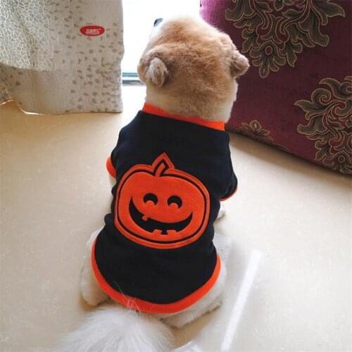 Pet Dog Cat Costumes Spider Skull Pumpkin Cosplay Clothes For Puppy Cats Dogs Halloween Hoodie Outfit Clothing