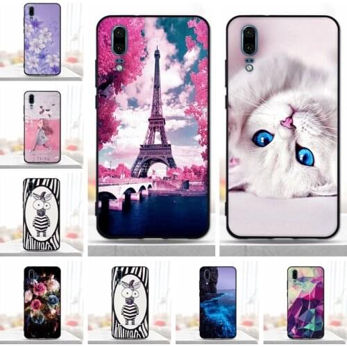 Soft TPU Coque For Huawei P20 Case Cover Silicone for Huawei P20 Case Coque 3d Paint funda Capa for Huawei P20 Cover Case Shell