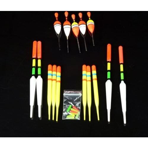 2021 NEW Vertical buoy Fishing Sea floats assortment size for most fishing types with fixing lures Fishing Lures