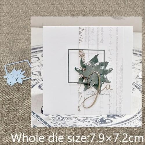 New Design Craft Metal stencil mold Cutting Dies flower frame decoration scrapbook die cuts Album Paper Card Craft Embossing