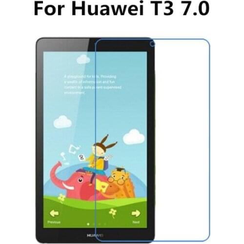 High Clear Soft Anti-Fingerprint Screen film Protector For Huawei Mediapad T3 7.0 BG2-W09 Tablet 7" +Clean Cloth