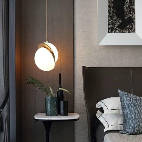 Modern glass ball luminaire suspendu handmade wicker kitchen chandeliers avizeler lamparas de techo nordic decoration home