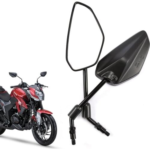 10mm Universal Electric Motorcycle Rearview Mirrors,For SUZUKI Haojue DR160S DR150S HJ150-10D-10C,Rear View Mirrors