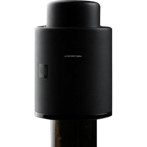 Xiaomi Youpin HUOHOU Stainless Steel Vacuum Bottle Stopper Bottles Cap 7 Days Sealer Fresh Keeper Bottle Cover Date Scale From