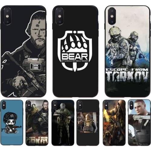FHNBLJ Top Quality Escape From Tarkov Luxury Unique Phone Cover for iphone 11 Pro Max X XS MAX 6 6s 7 8 plus 5 5S 5SE XR SE2020