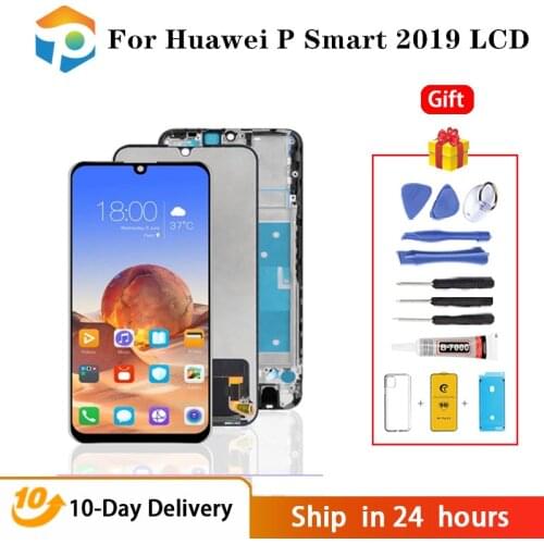 10-Touch AAA Quality LCD For Huawei P Smart 2019 Display Touch Screen Digitizer Assembly With Frame For P smart 2019 Repair Part