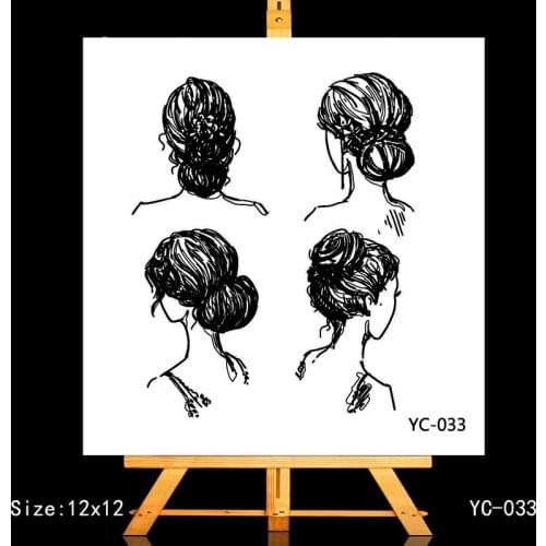 ZhuoAng Silhouette Clear Stamps/Card Making Holiday decorations For scrapbooking Transparent stamps 10*15cm