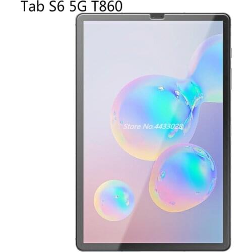 2.5D 9H Tempered Glass For Samsung Galaxy Tab S6 T860 5G Screen Protector For Tablet SM-T860 Protective Film Glass