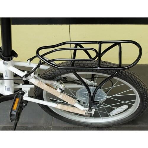 20 Inch Bike Rear Racks Aluminum Alloy Rear Shelf for Folding Bike Bicycle Cycling B2Cshop