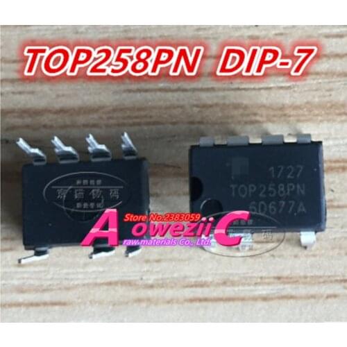 Aoweziic 2019+ 100% new imported original TOP258 TOP258PN DIP-7 TOP258GN SOP-7 TOP258YN TO-220 TOP258EN ESIP-7C power chip