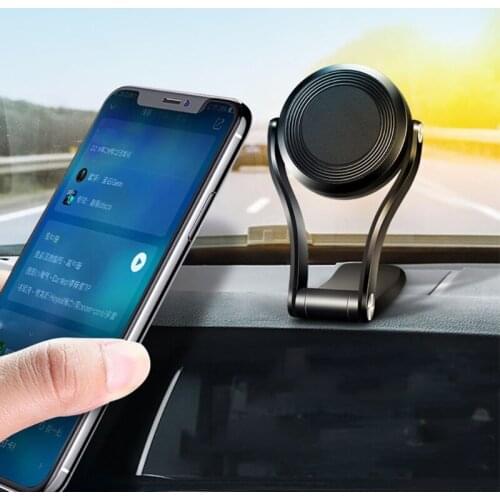 Sucker Car Phone Holder Mobile Phone Holder Stand in Car Magnetic Mount Support A0NE